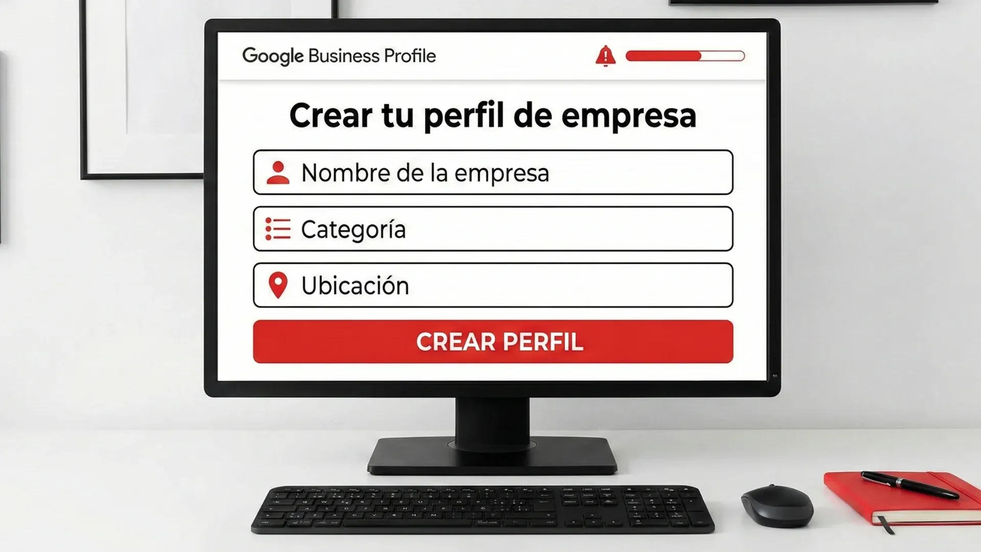 Creación Perfil de Google Business - Alta profesional